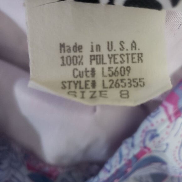 Vintage Clio Womens Floral A Line Midi Skirt Size 8 Fairy Grunge Party Feminine - Picture 7 of 9